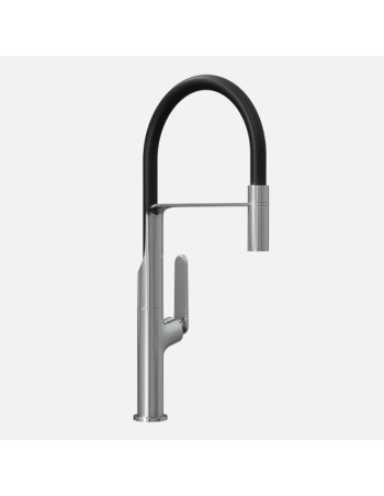 Mitigeur Effe Chromé Bec Flexible Extractible - Mitigeur De Cuisine