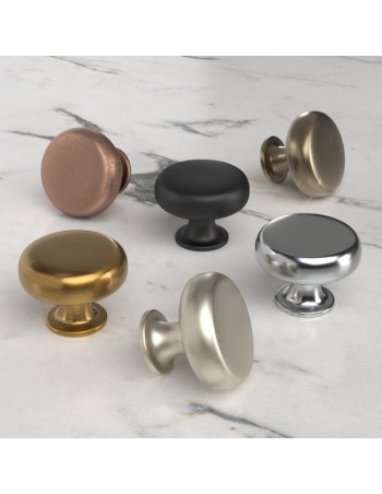 Bouton Rond et Plat - Boutons et Poignées De Cuisine en ligne
