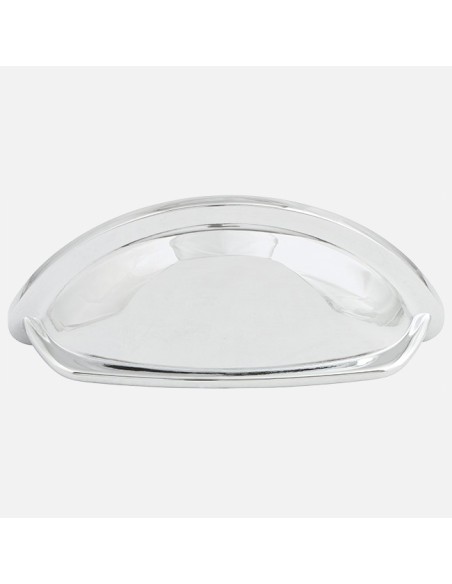 Oxford Poignées Coquille Et Boutons En Laiton Chrome Accessoires Cuisine