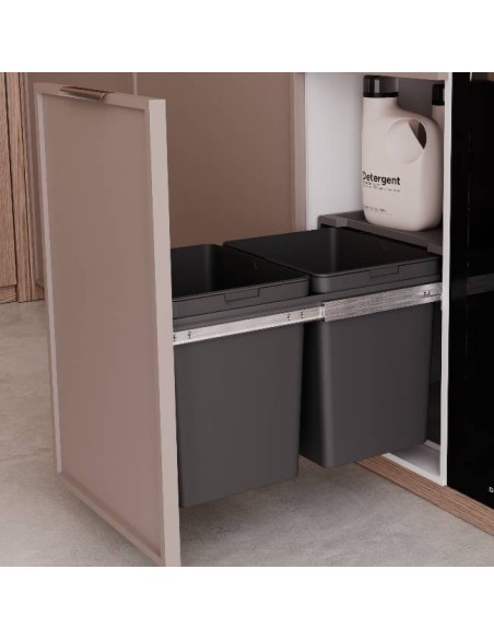 Poubelle Sous Évier 30 Litres Pour Meuble De 450 mm
