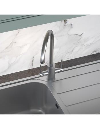 Robinet De Cuisine Clearwater Rococo Chromé - Robinet Mitigeur De Cuisine En Ligne 2