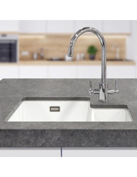 Robinet De Cuisine Clearwater Rococo Chromé - Robinet Mitigeur De Cuisine En Ligne
