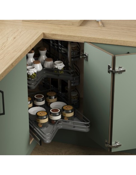 Carousel Optimal - Tourniquet Coulissant - Rangement de cuisine