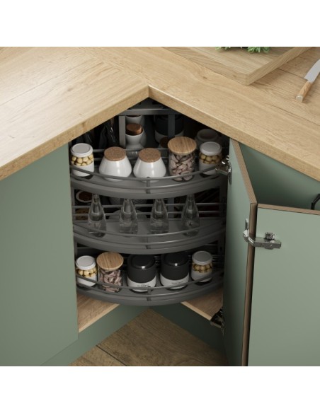 Carousel Optimal - Tourniquet Coulissant - Rangement de cuisine