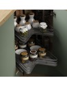 Carousel Optimal - Tourniquet Coulissant - Rangement de cuisine