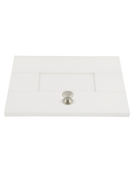 Bouton Windsor En Nickel Brossé - Boutons De Porte De Cuisine En Ligne